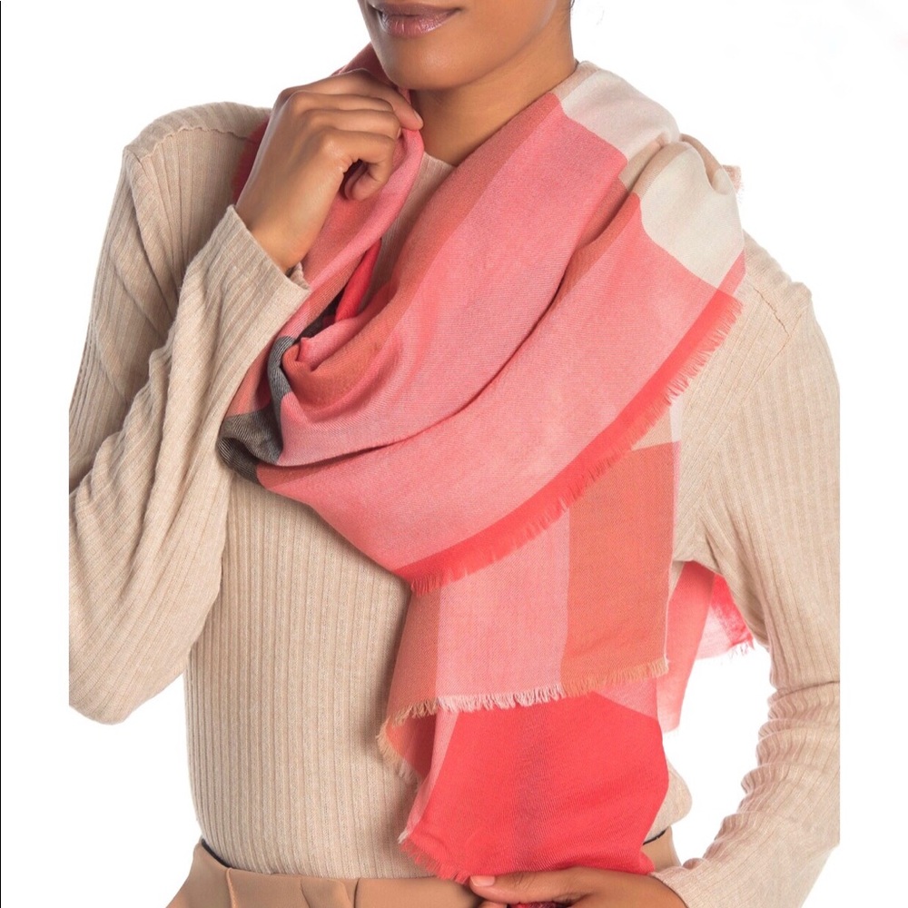 Burberry Limited Fluro Lightweight Mega Scarf